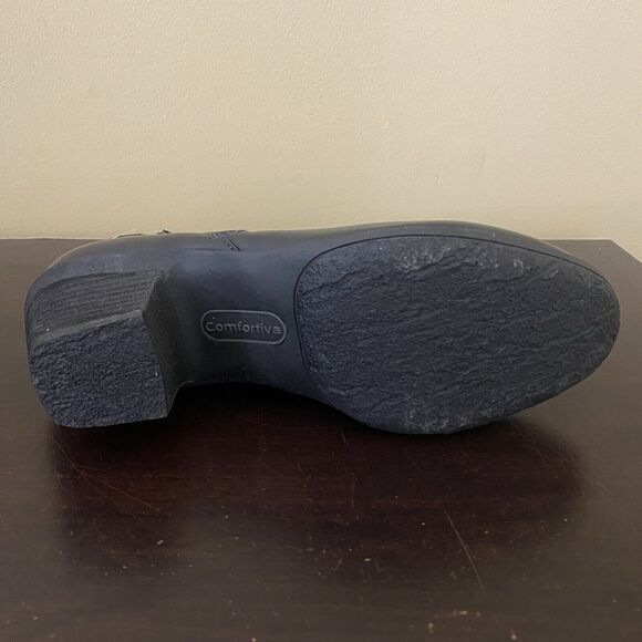 Comfortiva Women's Barras 7 Wide Black Boots - Picture 7 of 7